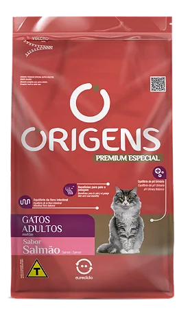 Origens Premium Especial Gatos Adultos Sabor Salmão
