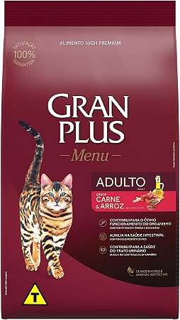 Granplus Menu Gato Adulto Carne e Arroz
