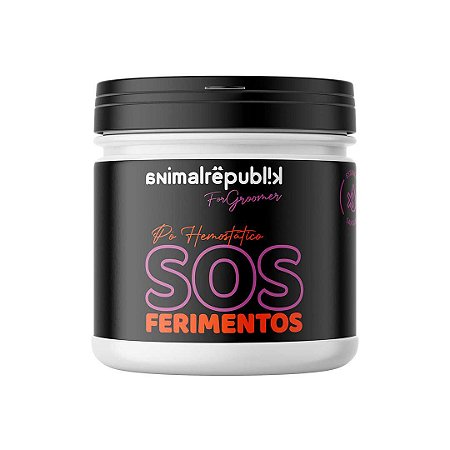 Pó Hemostático SOS Ferimentos ANIMAL REPUBLIK 25G