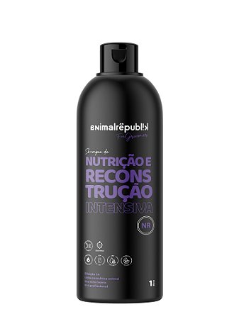 SHAMPOO ANIMAL REPUBLIK DE NUTRICAO E RECONSTRUCAO (NR) 1 L