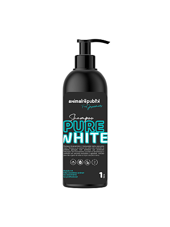 Shampoo Pure White ANIMAL REPUBLIK 1L