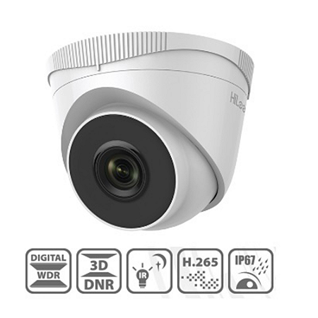 CAMERA IP 2MP DOME TURRET 2.8MM 30 metros