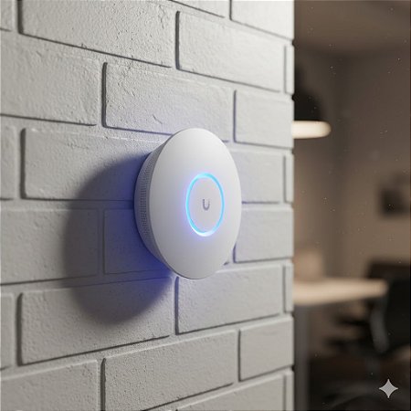 ACCESS POINT UBIQUITI U6+ UNIFI WIFI 6 PLUS DUAL BAND 3000 MBPS POE S/INJETOR