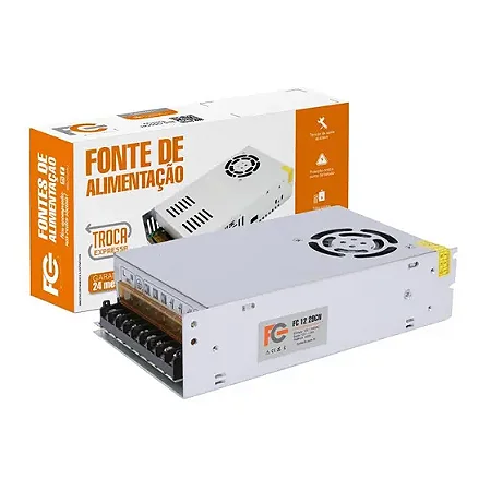 FONTE CHAVEADA COLMEIA 12V 29A 350W FC1229CN FC FONTES