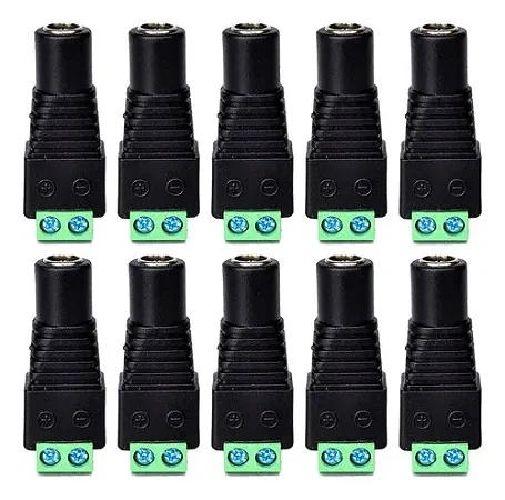 CONECTOR P4 FEMEA BORNE 10UN - FCP4F10N - FC FONTES