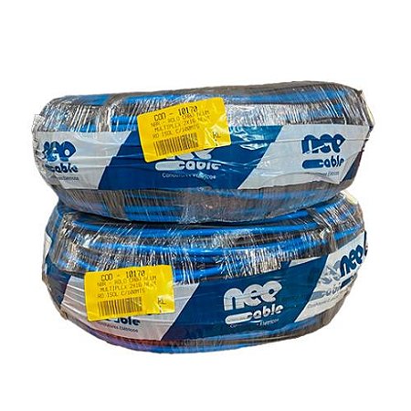 ROLO NEOCABLE - CABO MULTIPLEX 2X16 NEUTRO ISOL C/100MTS