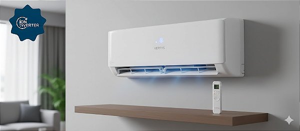 Ar Condicionado Vertys Inverter - 9.000 a 30.000 BTU/h