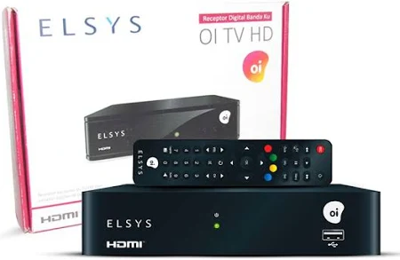 Receptor digital Elsys ERTS35 Oi TV Livre HD