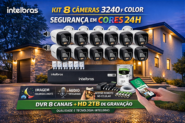 Kit intelbras profissional