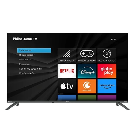 Smart TV 50” Philco LED Roku TV Dolby Audio