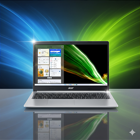 NOTEBOOK ACER 15,6 FHD A515-45-R2A3/ R5-5500U/ 8GB/ 512GB SSD/ W11 HOME