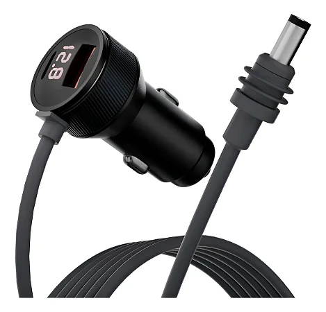 Cabo Veicular Para Starlink Mini Com Carregador De Celular