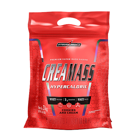 Creamass Hipercalorico com Creatina 3Kg