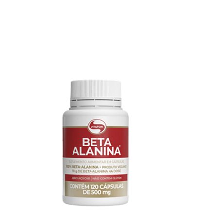 BETA ALANINA ( 120 Caps de 500mg ) Vitafor