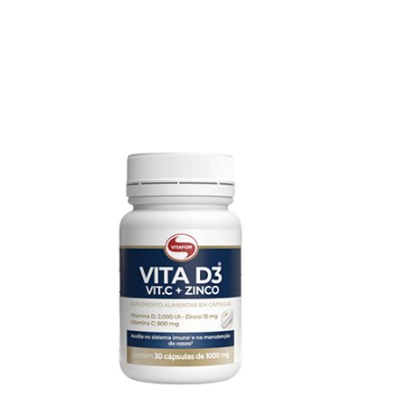 VITA D3 + C + ZINCO ( 30 Caps ) Vitafor