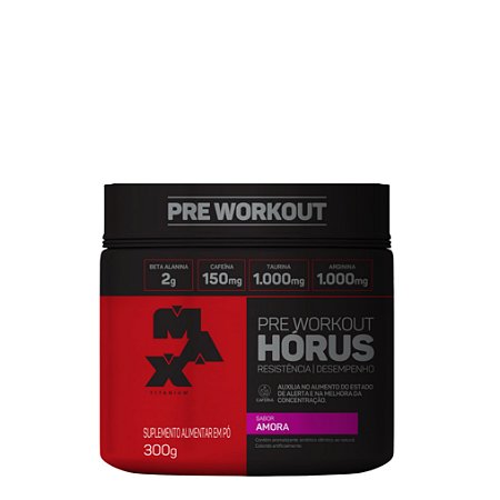 Hórus Pote 300g- Max Titanium
