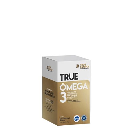 TRUE OMEGA 3 1000MG C/ 60CAPS - TRUE SOURCE