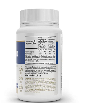 Magnésio Plus - 90 cap - Vitafor