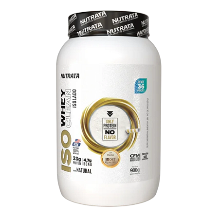 ISO WHEY CLEAN 900G - NUTRATA