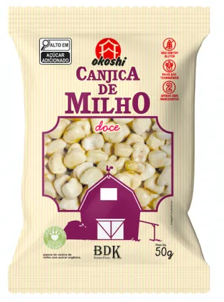 OKOSHI CANJICA MILHO C/SAL MARINHO