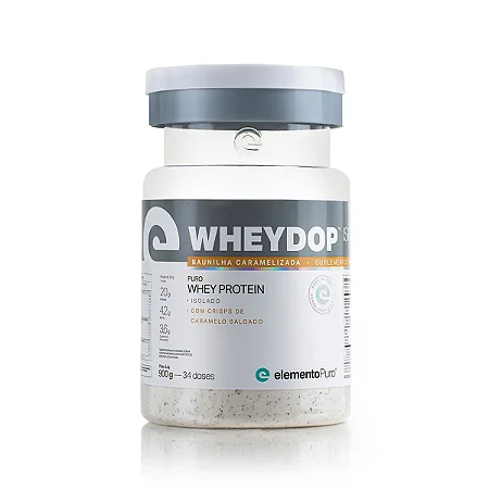 WHEYDOP ISO BAUNILHA CARAMELIZADA 900G