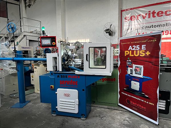 Torno automático A25 E Plus + - Lançamento