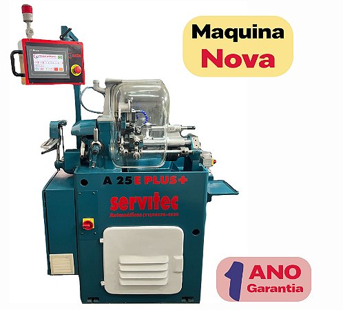Torno automático A25 E Plus + Servitec automáticos - Novo