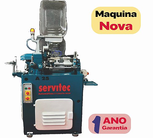 Torno automático A25 Servitec automáticos - Novo