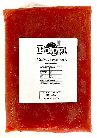 Polpa de frutas - Polppi Acerola 1kg