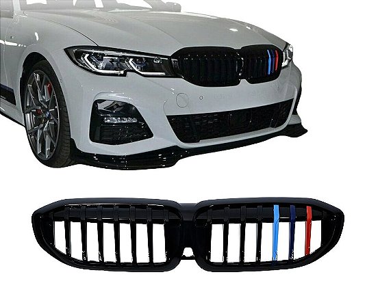 Grade Bmw Série 3 G20 G28 2019 - 2022 Tricolor Haste Única