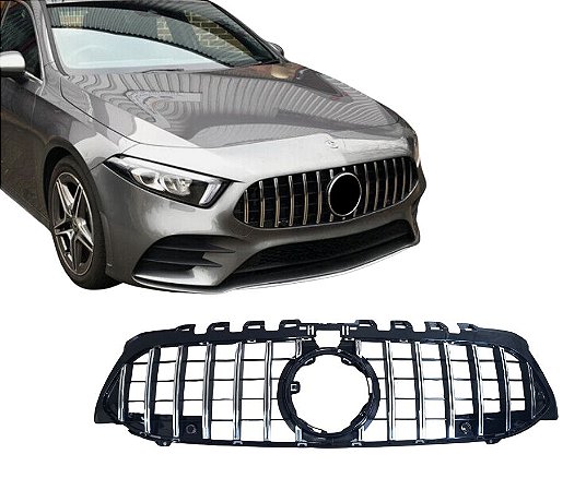 Grade Mercedes GTR Cromado W177 Classe A 2019+