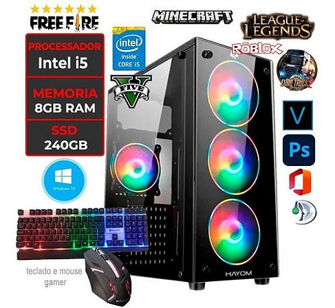 Pc Gamer Barato Completo Intel I5