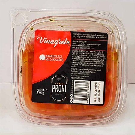 VINAGRETE 375G PRONI