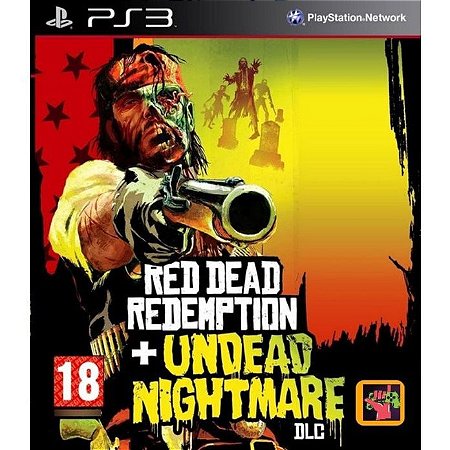 Red Dead Redemption + Undead Nightmare Ps3 - Mídia Digital