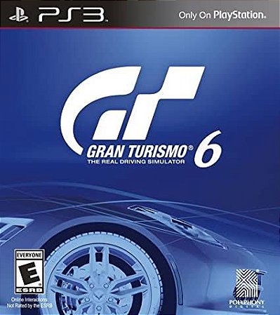 Gran turismo 6 Ps3 - Mídia Digital