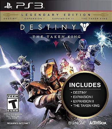 Destiny The Taken King Ps3 - Mídia Digital