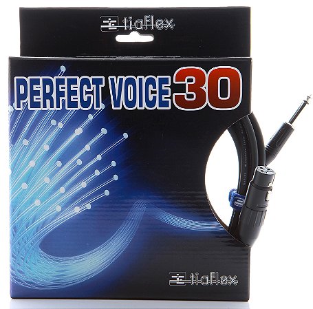 Perfect Voice 30 - 2 x 0,30mm² - Plug P10 x XLR(F)