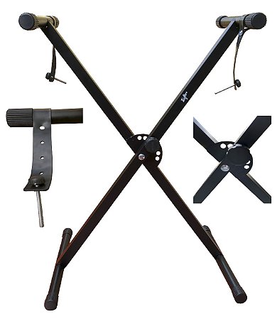 Suporte em X Para Teclado