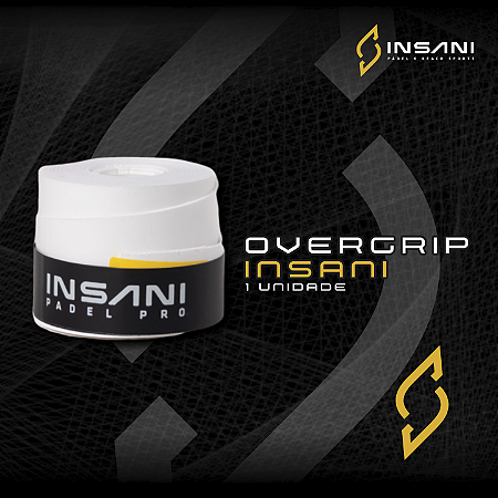 OVERGRIP INSANI BRANCO - 1 UNIDADE