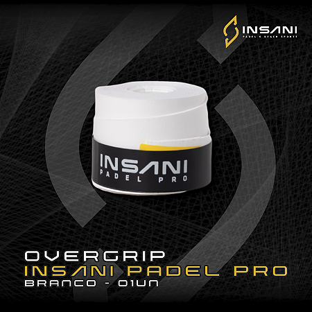 OVERGRIP INSANI BRANCO - 1 UNIDADE