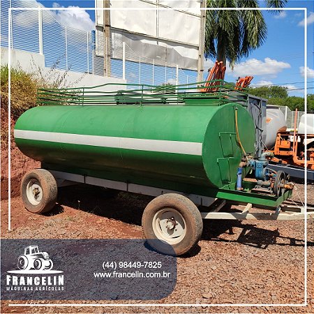 Carreta Tanque 6.000 litros com bomba