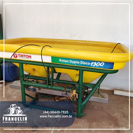 Distribuidor 1300 litros disco duplo Triton