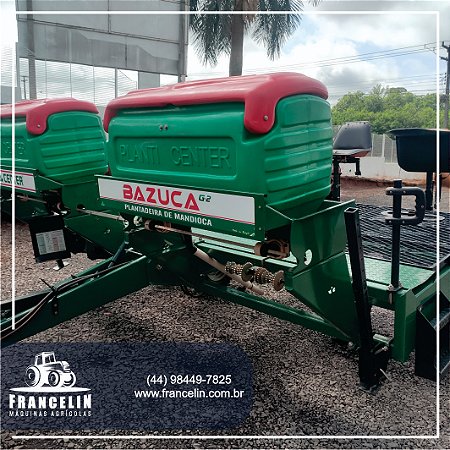 Plantadeira de mandioca Bazuca 4 Planti Center