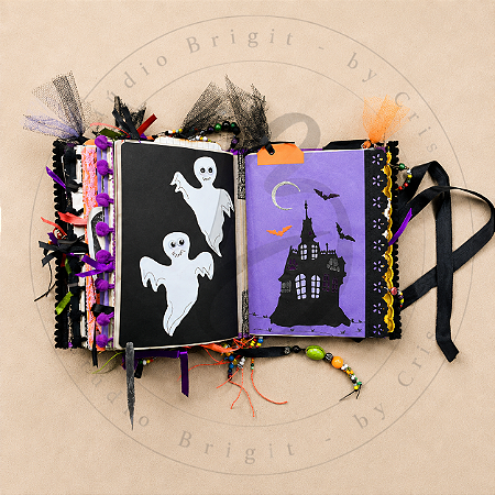 Halloween Junk Journal - Raven