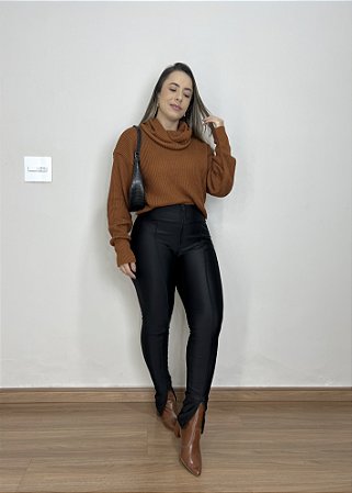 Calça prad@ zíper