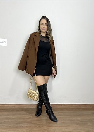 Vestido tule 2 em 1