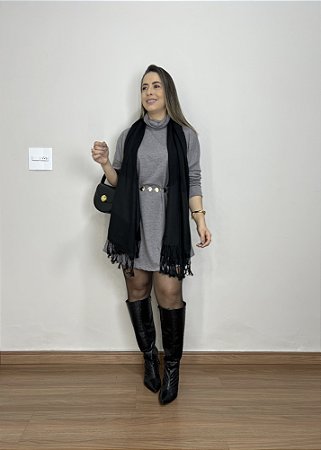 Poncho flanelado