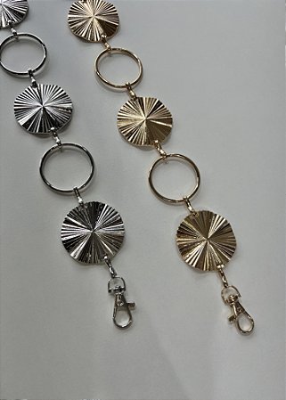 Cinto correntaria medalha e arco