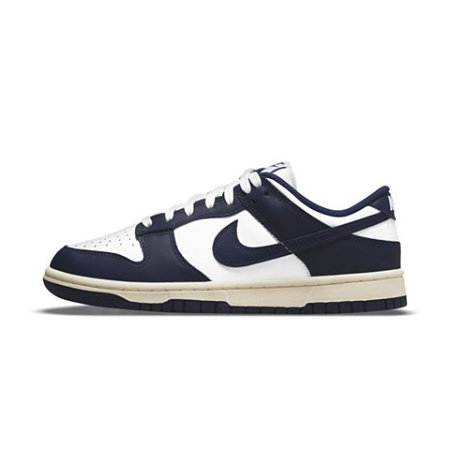 Nike Dunk Low "Midnight Navy and White"
