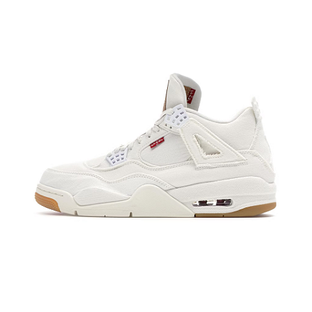 Nike Air Jordan 4 Retro x Levi's White (Levi's Tag)